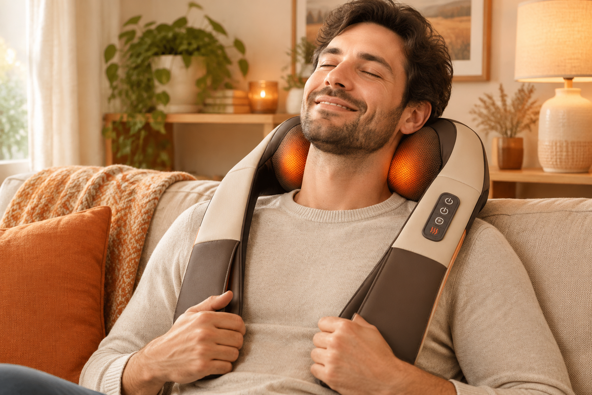 Masajeador Eléctrico Para Cuello Espalda